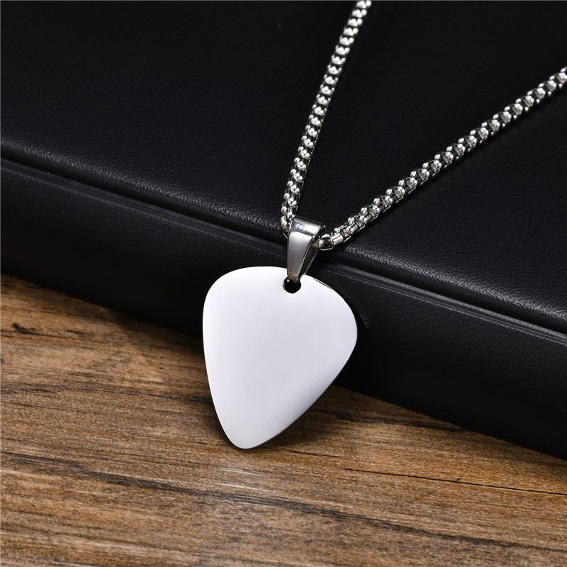2025 New Arrivals New LetAPI men's pendant, vintage stainless steel guitar necklace_voghion.com