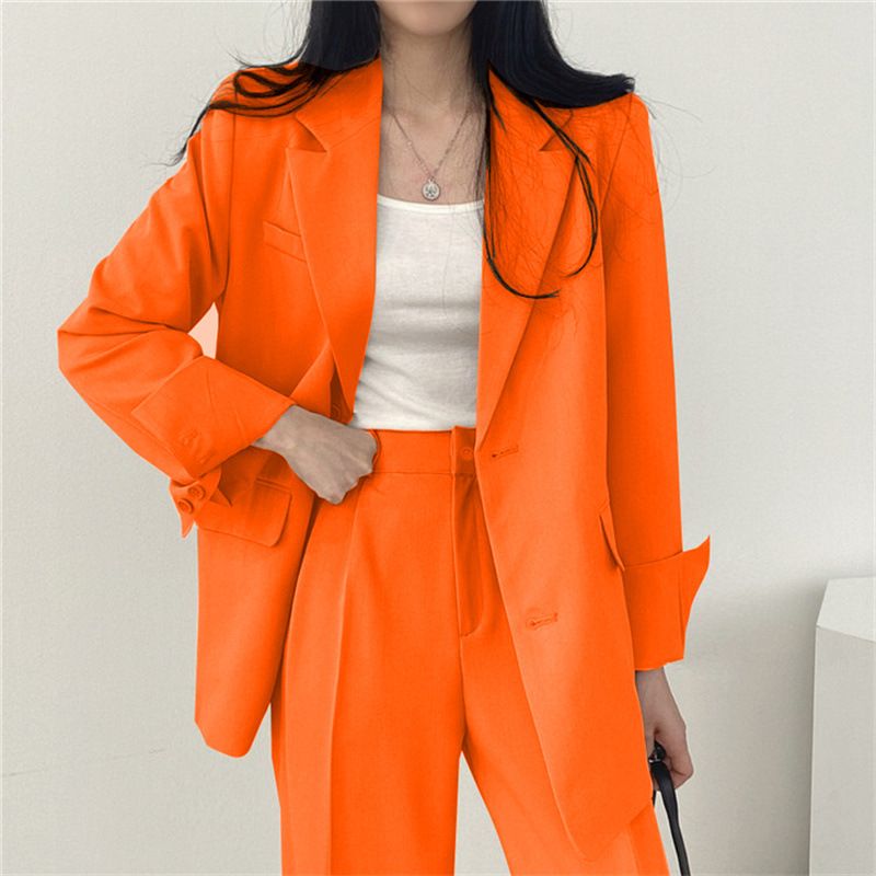 Blazer marrone da donna 2023 primavera e autunno taglia piccola, nuovo stile coreano, abito casual alla moda_voghion.com