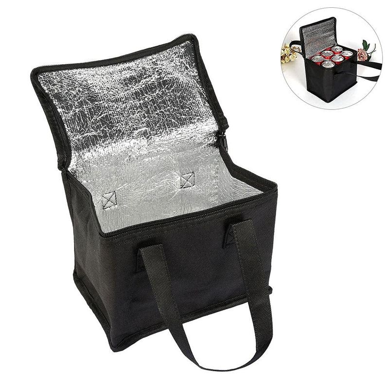 Portable Lunch Cooler Bag Folding Insulation Picnic Ice Pack Food Thermal Bag Drink Carrier Insulated Bags Food Delivery Bag_voghion.com