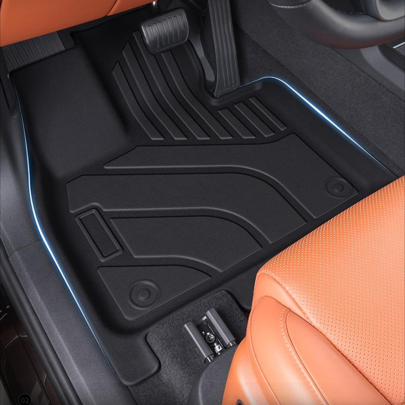 Suitable For Tesla Y/3 All-weather Waterproof And Odor-free TPE Special Car Car Floor Mat_voghion.com