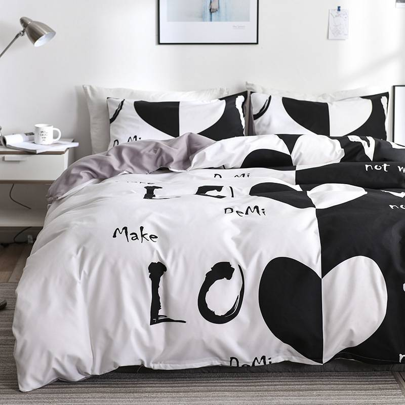 Home Textile Printing 3Piece Set Duvet Cover Set Full Size_voghion.com