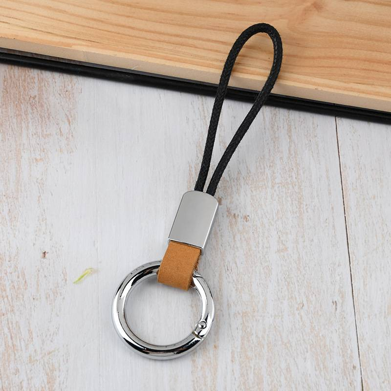 Key Pendant Simple Cowhide Key Chain Automotive Key Chain_voghion.com