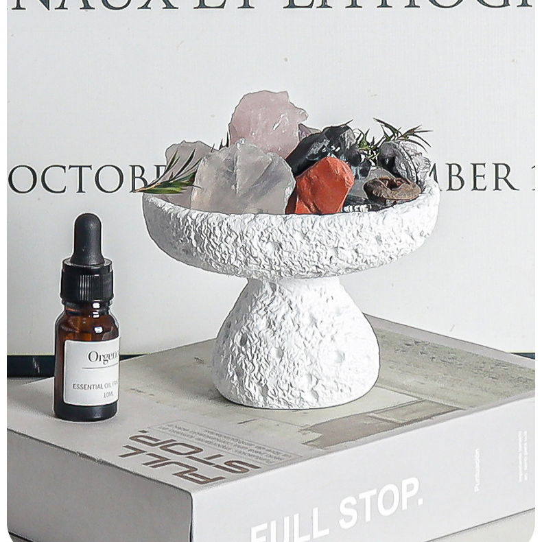 Flammenloser und sicherer Duftstein, Haushaltskristallstein, Nische, fortschrittliche Ornamente, feuerfrei, langlebige Aromatherapie-Behälterplatte_voghion.com