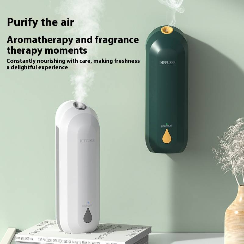 Automatisches Lufterfrischerspray für Zuhause und Auto, wiederaufladbarer Aromadiffusor mit Timer, Duftmaschine für ätherische Öle für Badezimmer, Büro, Hotel_voghion.com