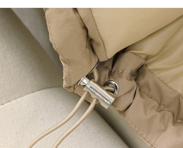 Women's Short Puffer Jacket With Hood - Lightweight Warm Winter Coat For Petite To Plus Size, Casual & Elegant Style_voghion.com