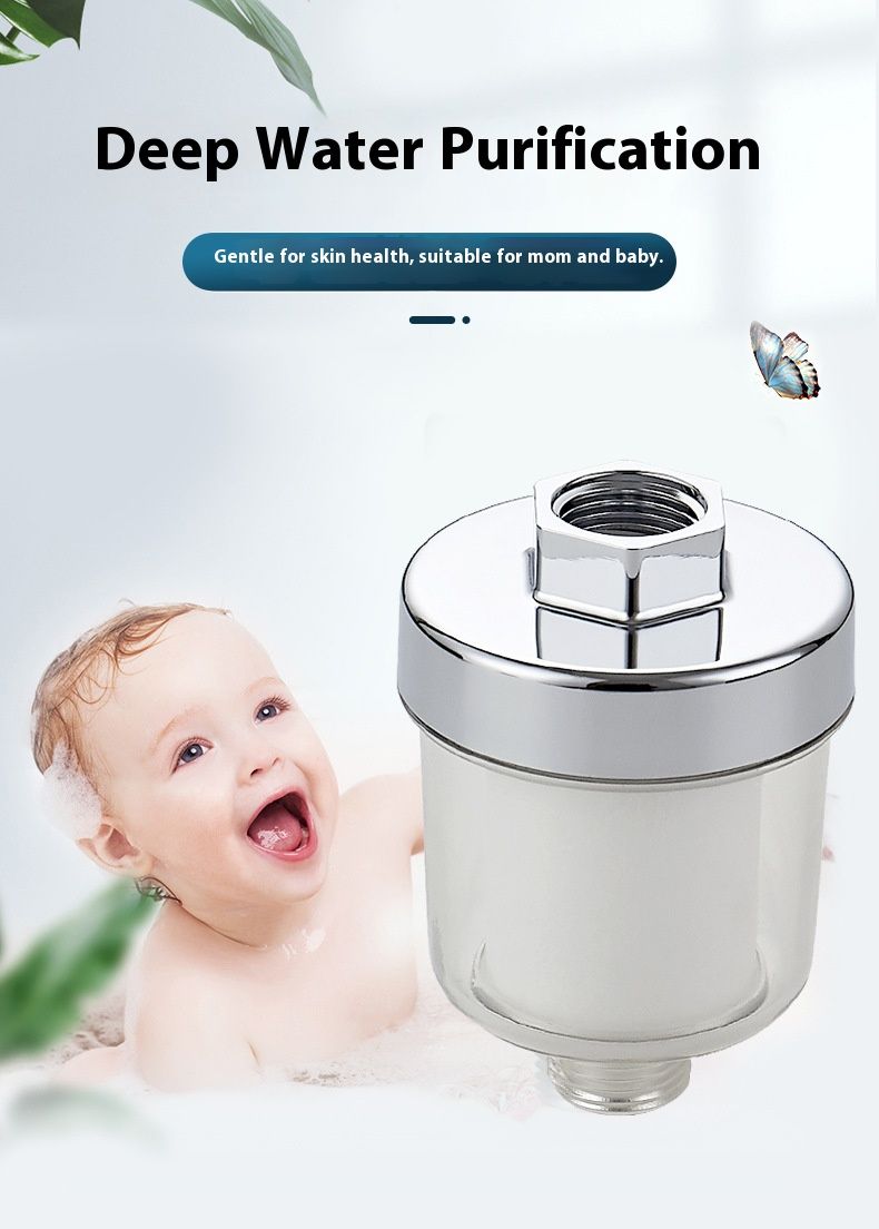 Filtro de ducha con cartucho de algodón PP reemplazable – Purificador de agua de 5 micras para piel y cabello suaves – Filtro universal de baño ABS (opciones de varios paquetes)_voghion.com
