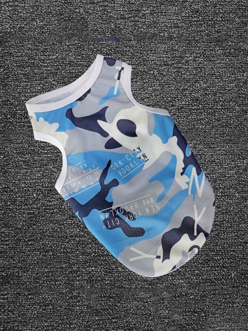 1 Piece Of Summer Sun-protective Pet Dog Vest – A Cool, Quick-drying Pet Garment Made Of Ice Silk_voghion.com