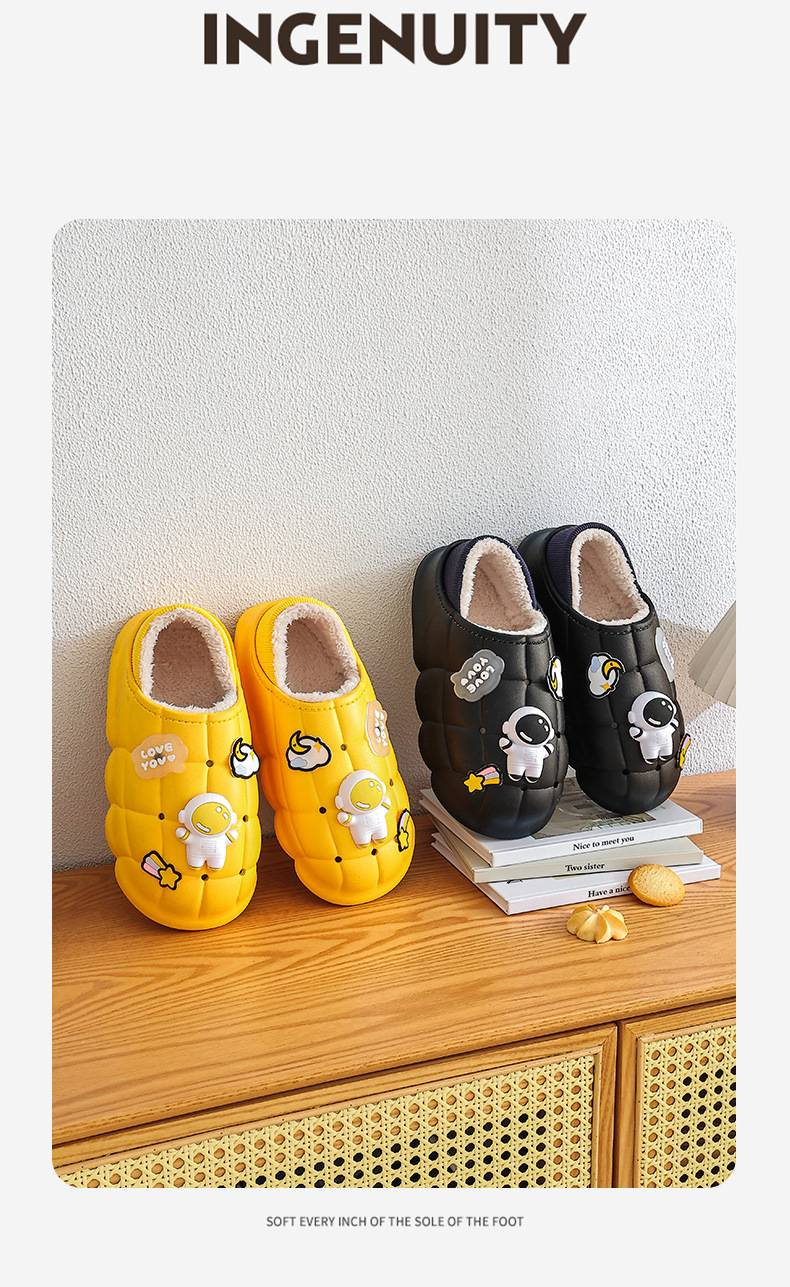 Pantofole in schiuma per bambini con copertura completa del tallone, pantofole da casa ultra morbide per interni/esterni per bambini piccoli e grandi, stivaletti antiscivolo resistenti all'acqua_voghion.com