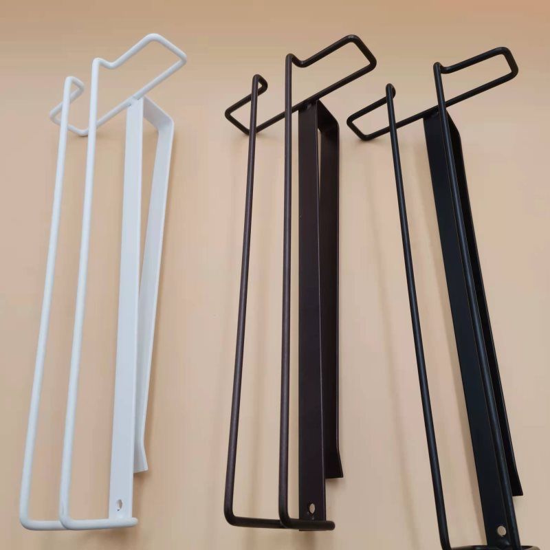 Wrought Iron Cabinet Wine Glass Drain Rack Hanger Goblet Storage Rack Kitchen Bar Tools_voghion.com