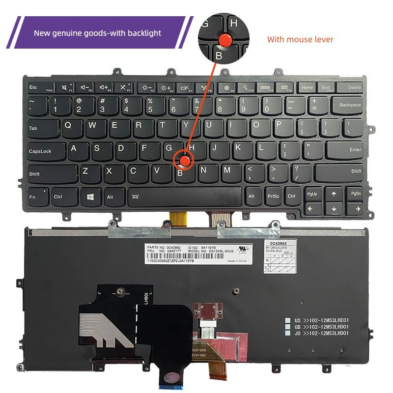 Gilt für Lenovo ThinkPad X230s X250 X240s X260/S X240 X270 A275 Tastatur_voghion.com