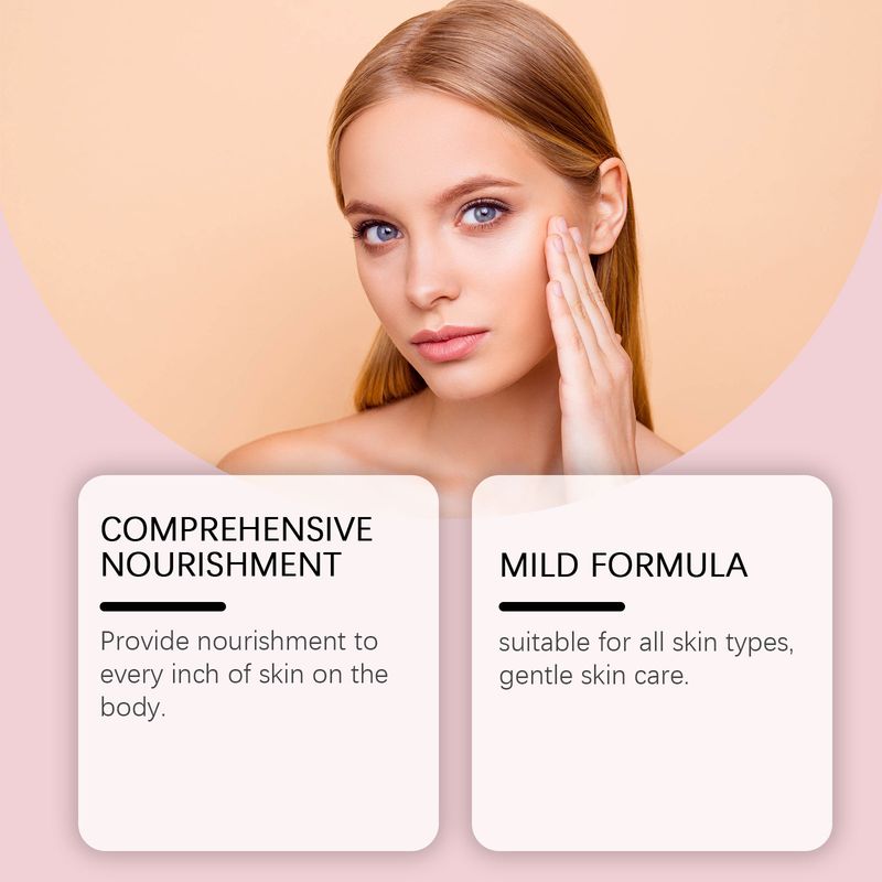 OceAura Strawberry Body Care Oil Refreshing Fragrant Strawberry Gentle Moisturizing Body Skin Essential Oil_voghion.com