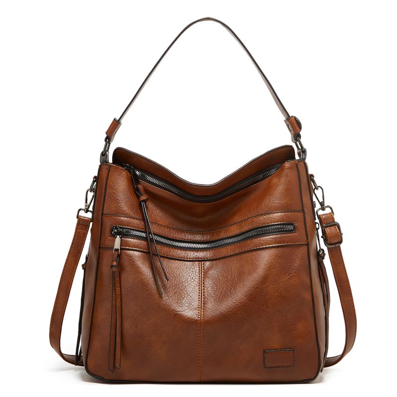 Borsa da donna, nuova, alla moda, grande capacità, borsa a tracolla europea con tracolla singola_voghion.com