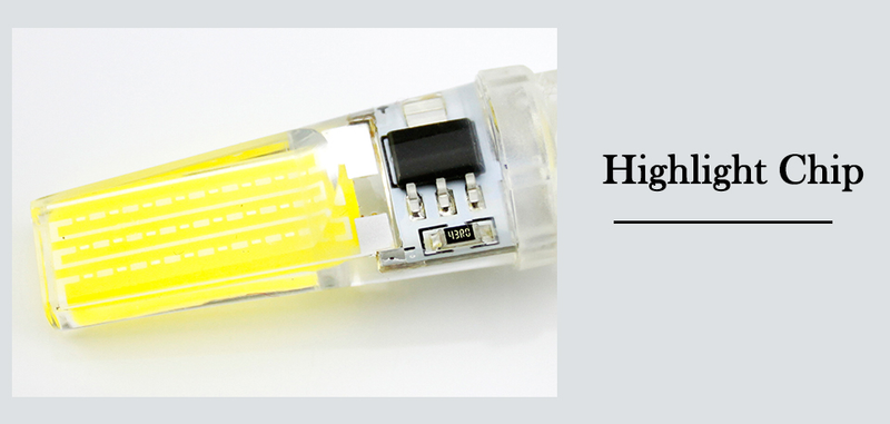 5 sztuk G4 lampa LED COB żarówka LED COB AC/DC 12V 220V Lampada LED COB reflektor oświetlenie żyrandol wymień halogen_voghion.com
