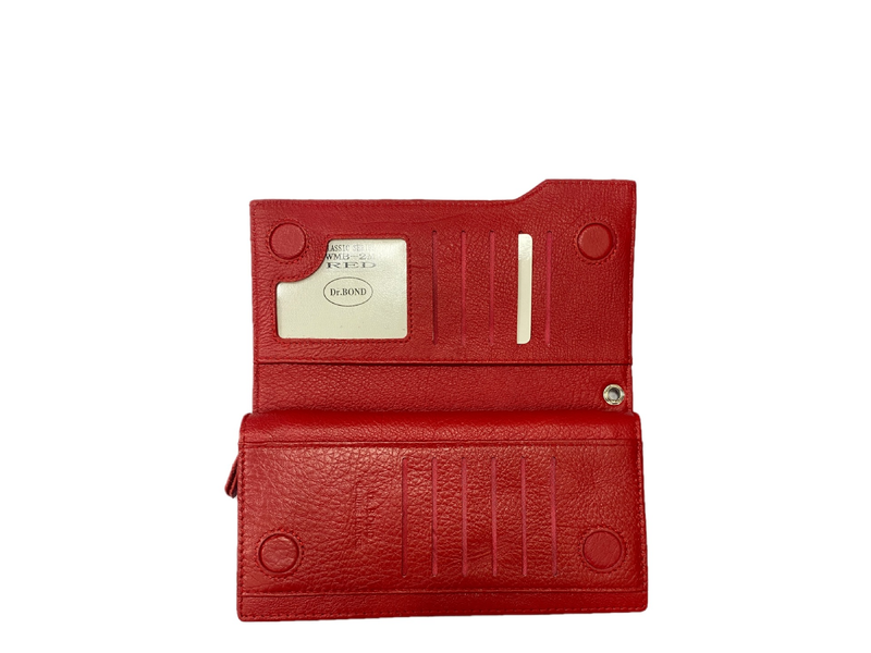 Women's Bags Leather Wallet Ladies Long Versatile Wallet Multi Card Clutch Кошелек_voghion.com