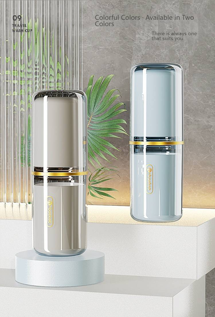 Portable Travel Toothbrush Holder With Sealing Lid, Compact Toothpaste & Brush Storage Case For Camping, Gym, Business Trips_voghion.com