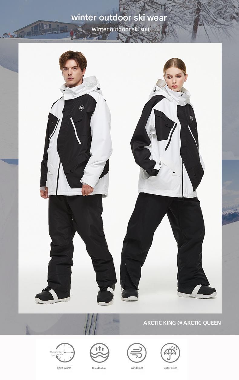NOKO - Tute da snowboard e da sci invernali antivento, impermeabili e calde per uomo e donna_voghion.com