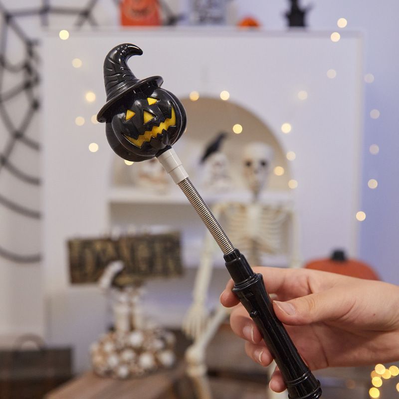 Halloween LED Hand Crank Pumpkin Lantern Bar Party Decoration Atmosphere Light Send Children Gift Small Ornaments_voghion.com