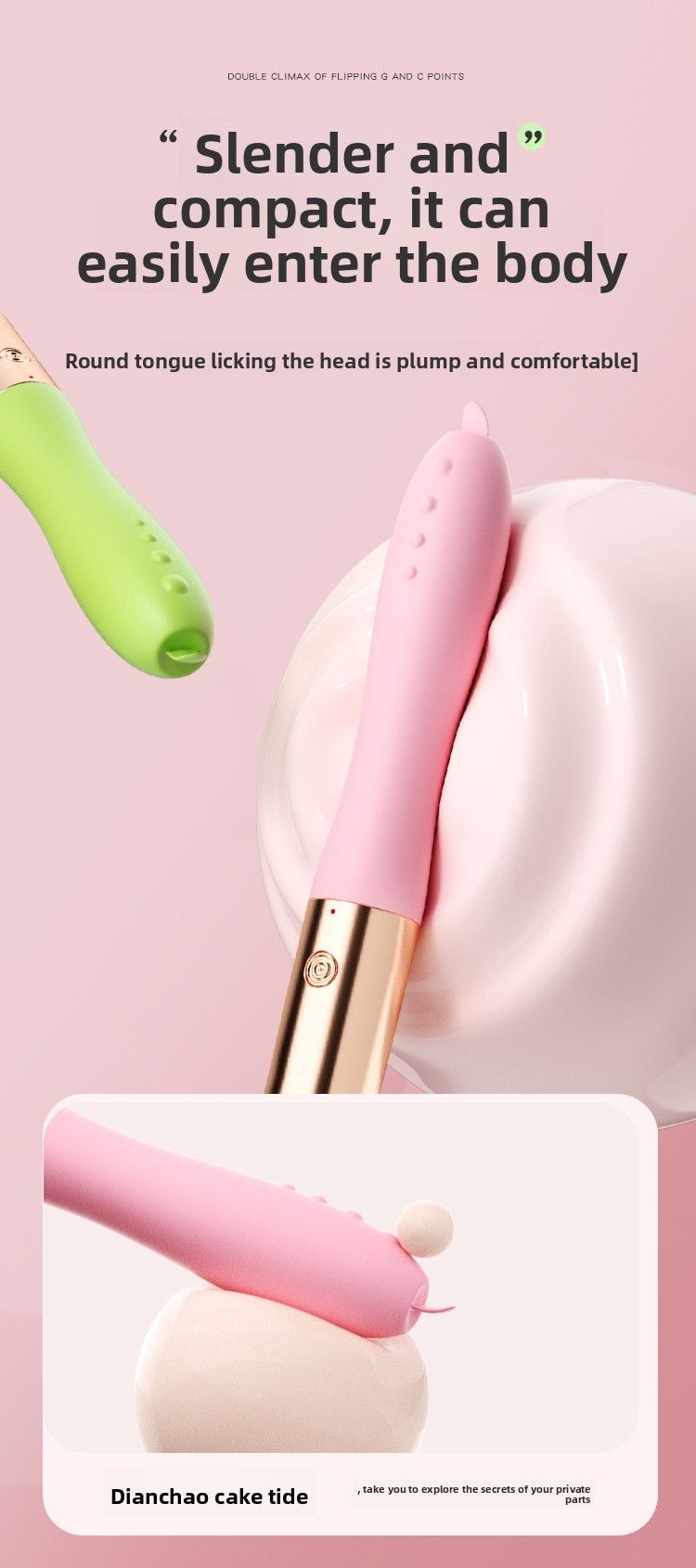 Queen Tongue Licking Stick Automatic Tongue Licking Girls Private Parts Massage Vibrating Stick Adult Sex Products_voghion.com