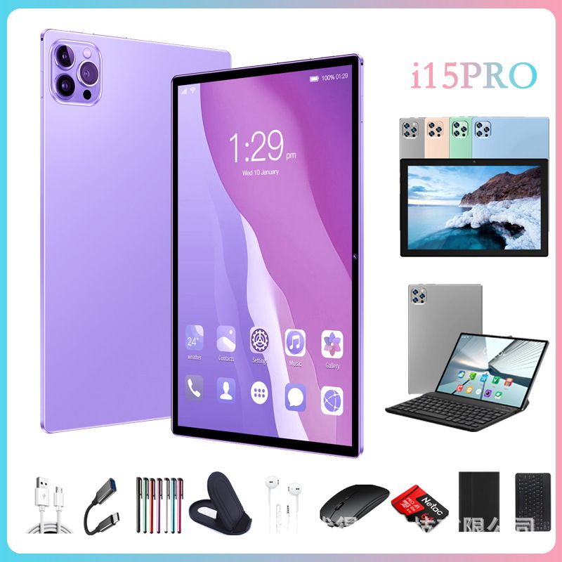 Heißer verkauf neue Android 10 zoll tablet, unterhaltung büro lernen maschine, IPS bildschirm, 5G anrufe, GPS_voghion.com