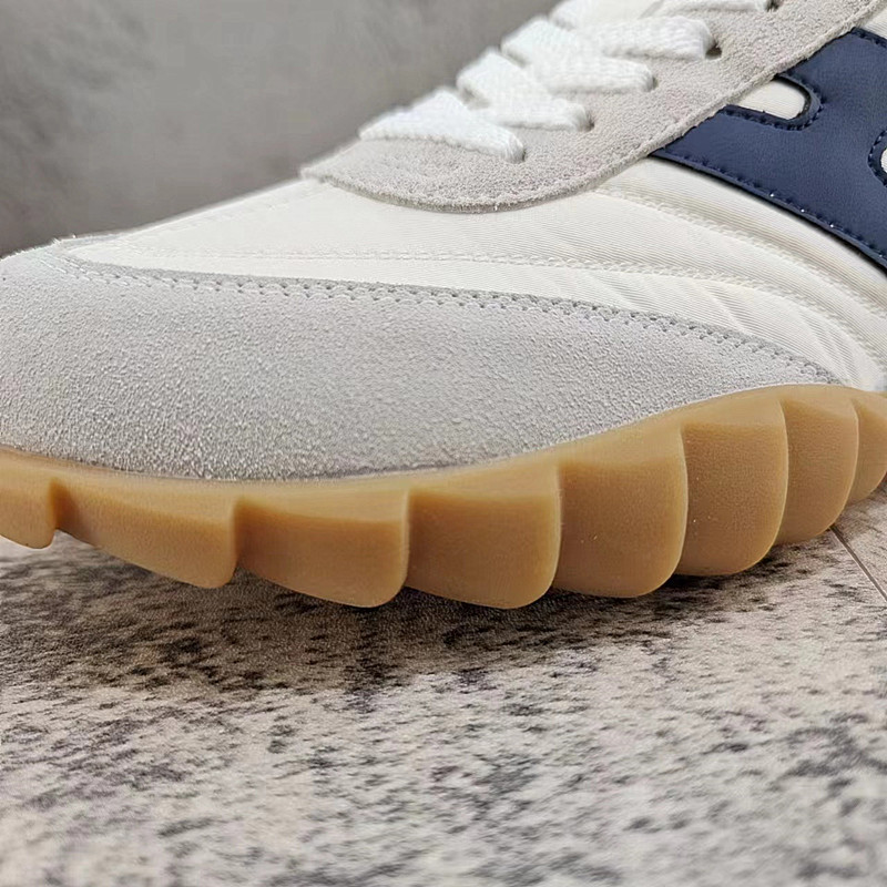 Sports Shoes Men's 2023 New Breathable Leather With Ice Silk Cloth Soft Bottom German Training Casual Trend All-Match Forrest Gump_voghion.com