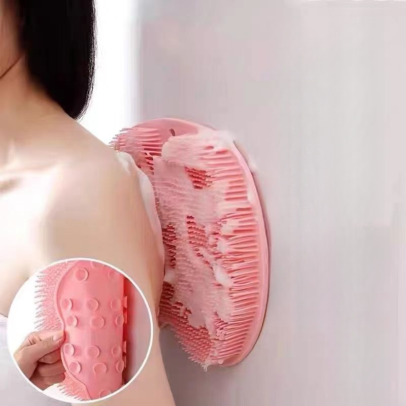 Bathroom Massage Pad Foot Brush Suction Wall Back Scrubber Bath Magic_voghion.com