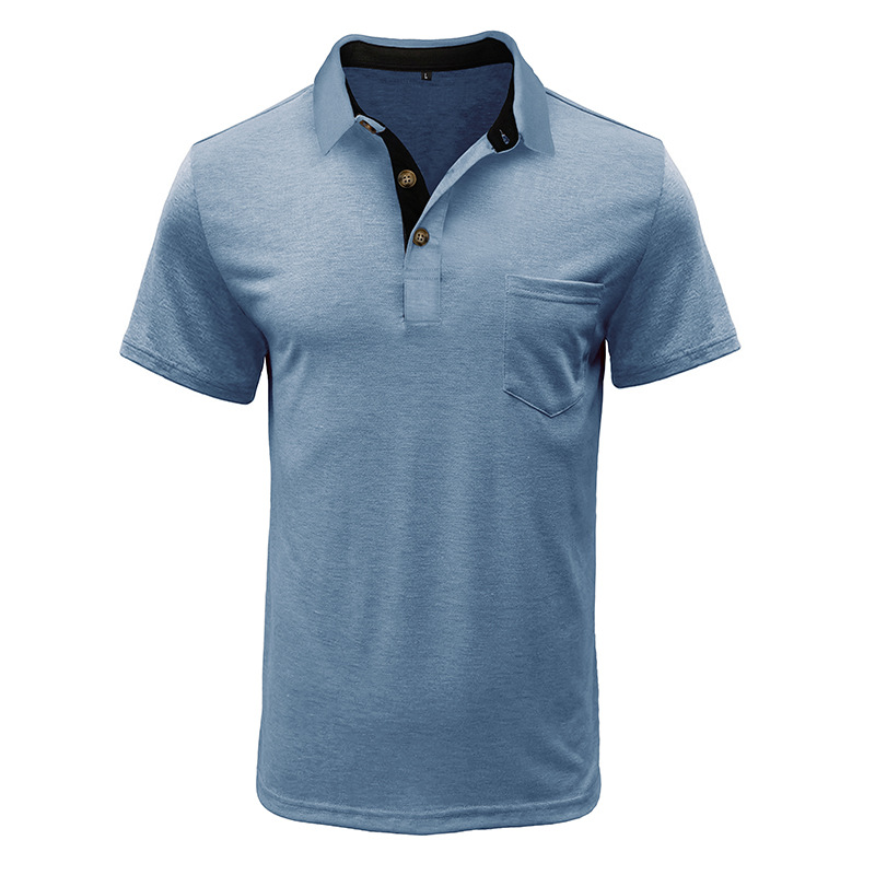 2024 sommar kortärmad t-shirt herr pikétröja Topp pikétröja_voghion.com