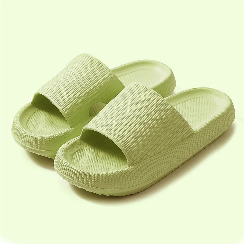 Neue Dicke Plattform Badezimmer Hause Frauen Mode Weiche Sohle Eva Indoor Sandalen Nicht-Slip Flip Flop Männer Hausschuhe_voghion.com