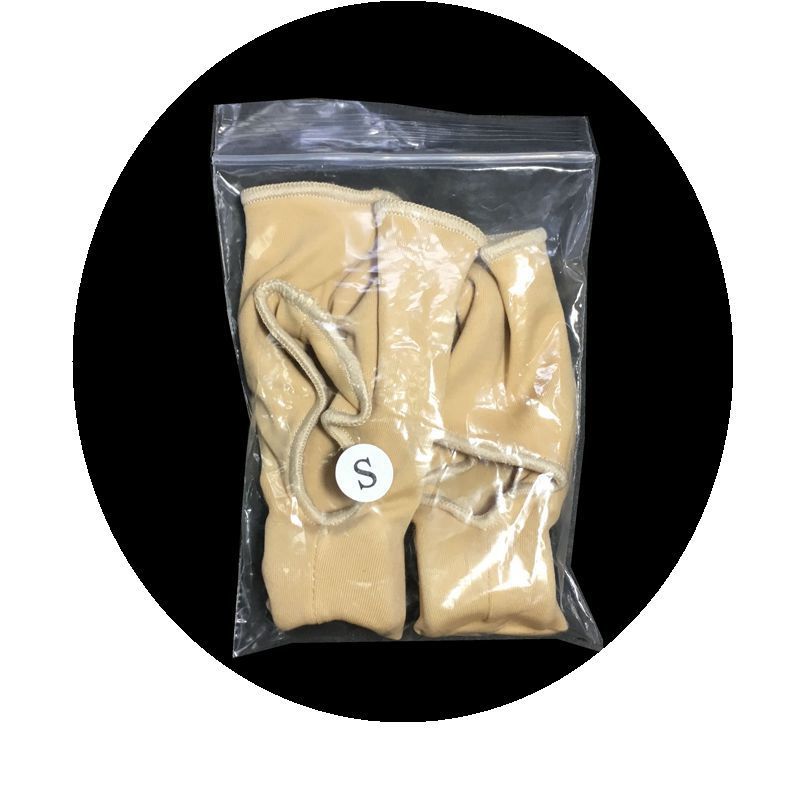 Correttore per dita dei piedi valghe in tessuto più colla in silicone per osso dell'alluce antiusura correzione alluce valgo silicone interno_voghion.com