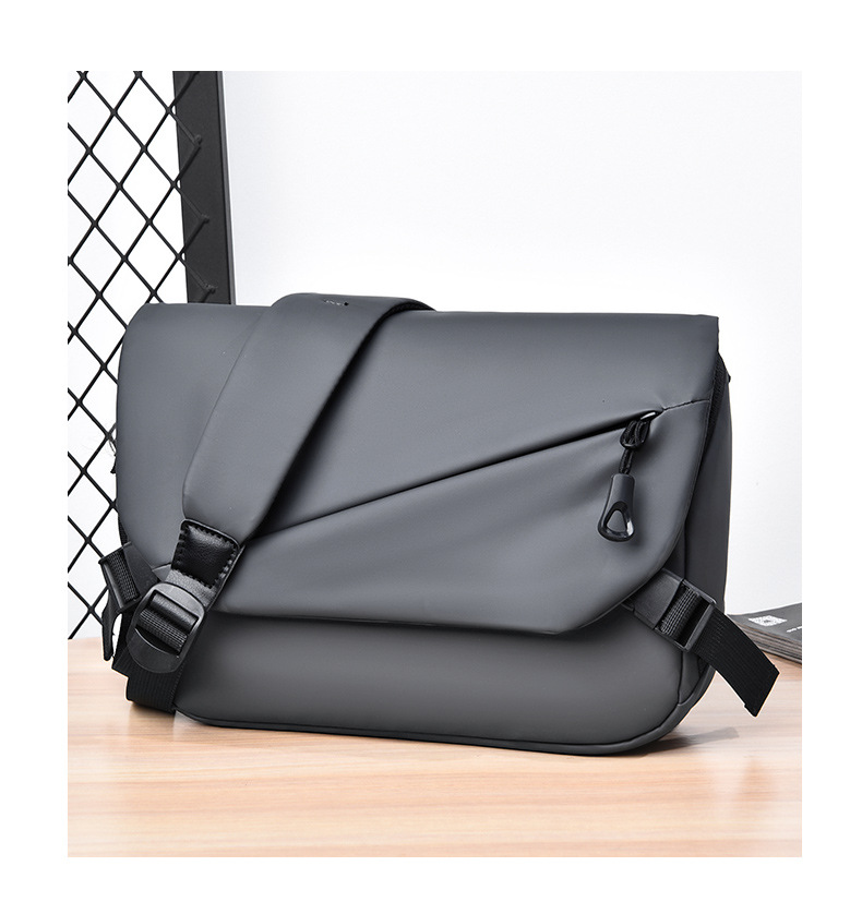Nuova borsa a tracolla da uomo borsa a cavallo obliqua borsa a cavallo frontale con funzione semplice urbana di alta qualità_voghion.com