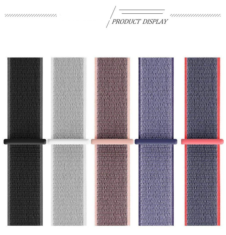 Cinturini per orologi adatti per Watch4/5 Gt5/4 Cinturino universale in nylon con passante da 20/22 mm Cinturino sportivo_voghion.com