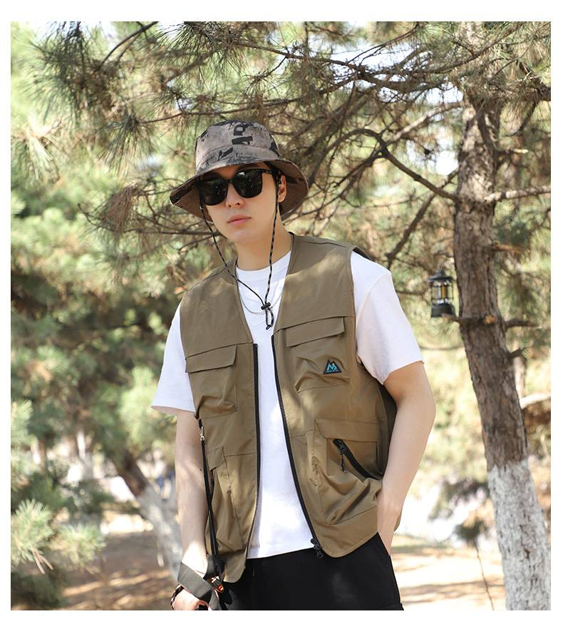 Mountain Style Bucket Hat - Lightweight & Foldable UPF 50+ Sun Hat For Hiking & Outdoor (Men's Summer Essential)_voghion.com