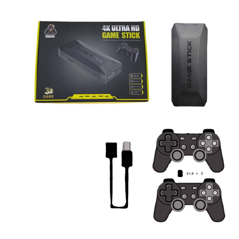 Console di gioco wireless M16 - 4K Ultra HD, 64 GB/128 GB di spazio di archiviazione, supporto per due giocatori, compatibile con Android, portatile e leggera per adolescenti e adulti_voghion.com