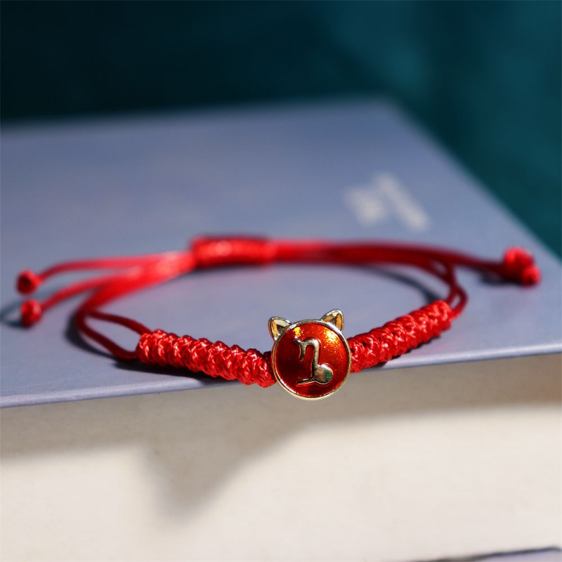Jingdezhen Handmade Dried - Flower Charm Bracelet: Artisan Jewelry With Beads & Enamel Charms For Daily Wear, Adding Romantic & Cultural Flair_voghion.com