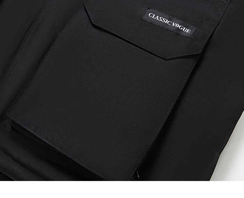 Chaqueta de plumón de ganso grande estilo expedición 08, versión alta, para hombre, con cierre de invierno, de terciopelo, con cinturón cortavientos, estilo canadiense._voghion.com
