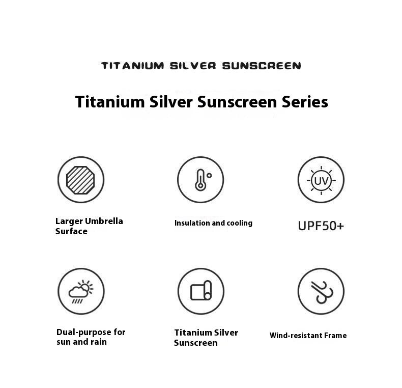 Doppellagiger Sonnenschirm mit Premium-UV-Schutz – Stilvolles TPE-Gewebe mit verstärktem Rahmen (manuelles Öffnen, langes Griffdesign)_voghion.com