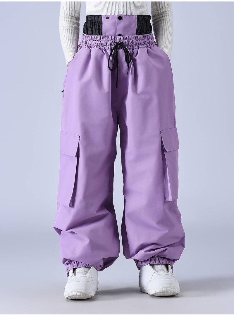Skihose Herren und Damen Snowboardhose Winter Outdoor Winddicht Wasserdicht Warm Lose Version Skihose Cross Border Style_voghion.com