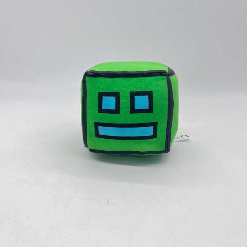 2023 Nouveau Jeu de Géométrie Dash Jouet en Peluche Mignon Dessin Animé Anime Jeu Poupée Douce En Peluche Peluche Jouet Enfant Cadeau D'anniversaire Décoration de La Maison_voghion.com