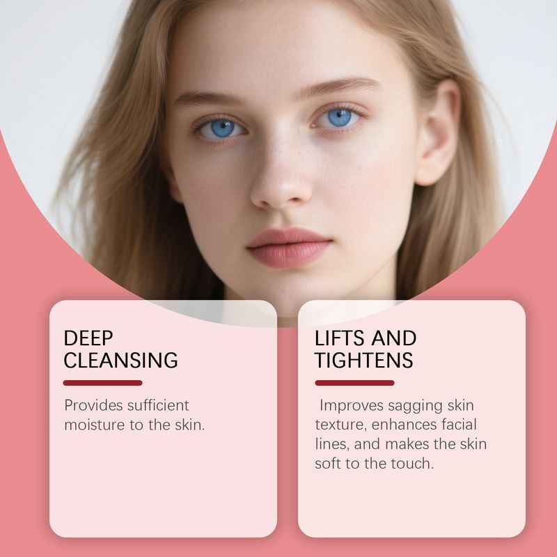Maschera peel-off al collagene HOYGI, detergente delicata, esfoliante per il viso, idratante, delicata e nutriente per la pelle._voghion.com