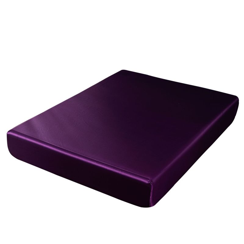 Protège-matelas d'été en satin soyeux et lavable - 1 pièce_voghion.com