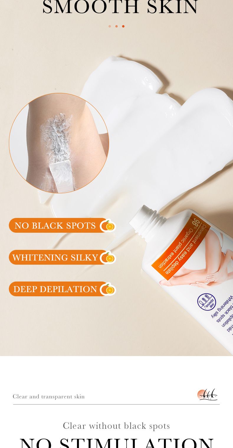 VC Haarentfernungscreme 60g SADOER Vitamin C Haarentfernung stimuliert nicht_voghion.com