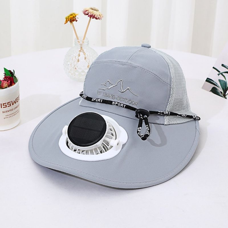 Cappellino traspirante RYYD - Impermeabile | USB/Solare | Unisex UE_voghion.com