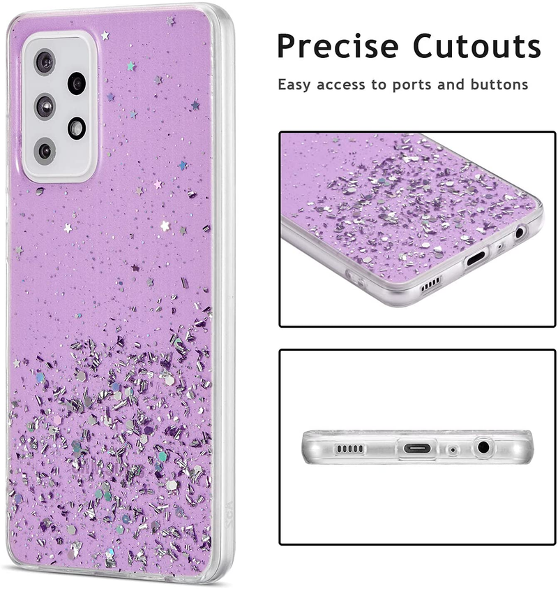 Sequins Glitter Cover For Samsung M22 M12 M21S M31S M01 Core Shell Soft Silicone Case Galaxy M32 M42 M51 M52 M62 F62 M30_voghion.com