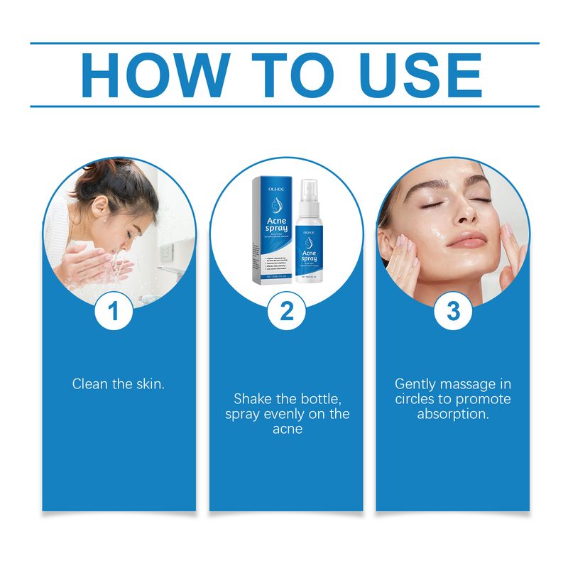 OUHOE Herbal Relief Spray For Facial Discomfort Herbal Essence Gently Moisturizes And Soothes Skin_voghion.com