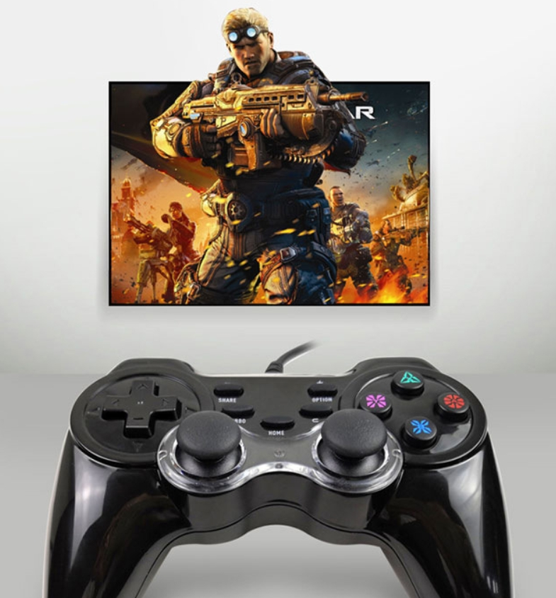 PS4 vezérlő PS3 Switch PC PC360 Android multi egy vezetékes játékvezérlőben_voghion.com