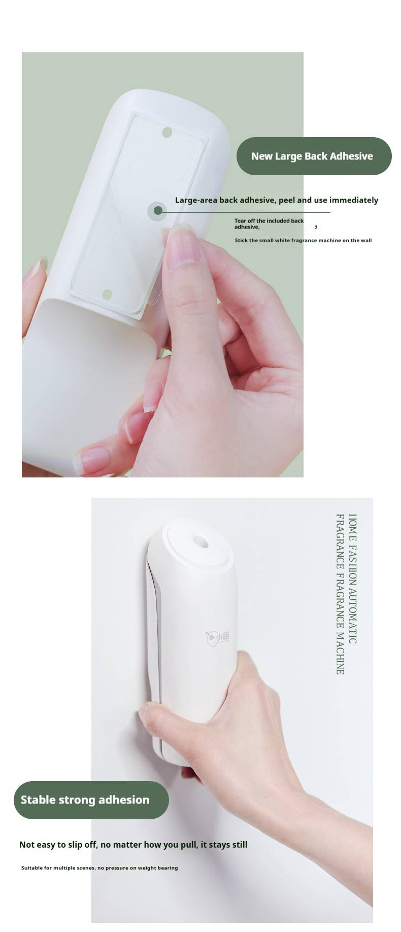 Portable Aroma Diffuser For Home & Hotel - Battery Operated, Auto Spray, Quiet & Compact - Freshen Air In Bedroom, Bathroom, Office_voghion.com