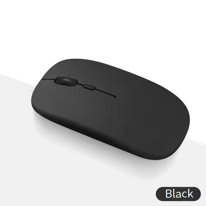 Mouse wireless Bluetooth silenzioso ricaricabile ergonomico per laptop tablet PC MacBook iPad iPhone doppia modalità 1600 DPI 4 pulsanti regolabile retroilluminato RGB_voghion.com