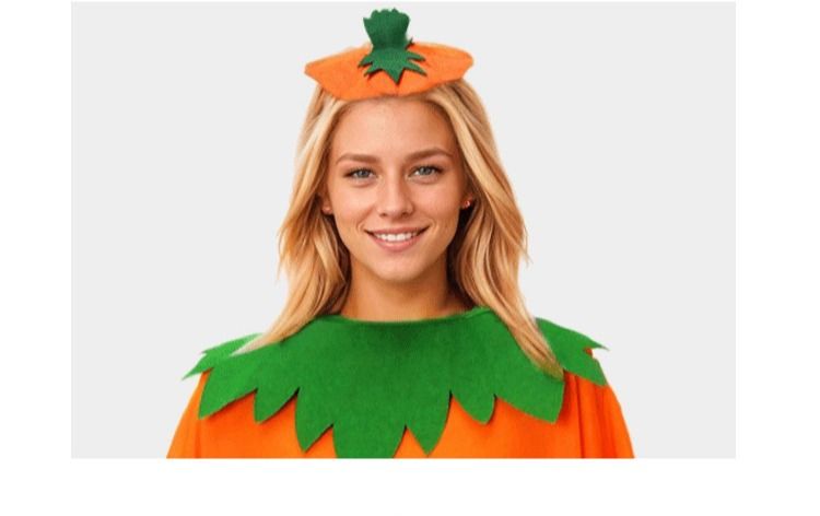 Costume d'Halloween lumineux pour adulte, cape de citrouille, châle, chapeau de citrouille, cape, tenue de fête scolaire_voghion.com
