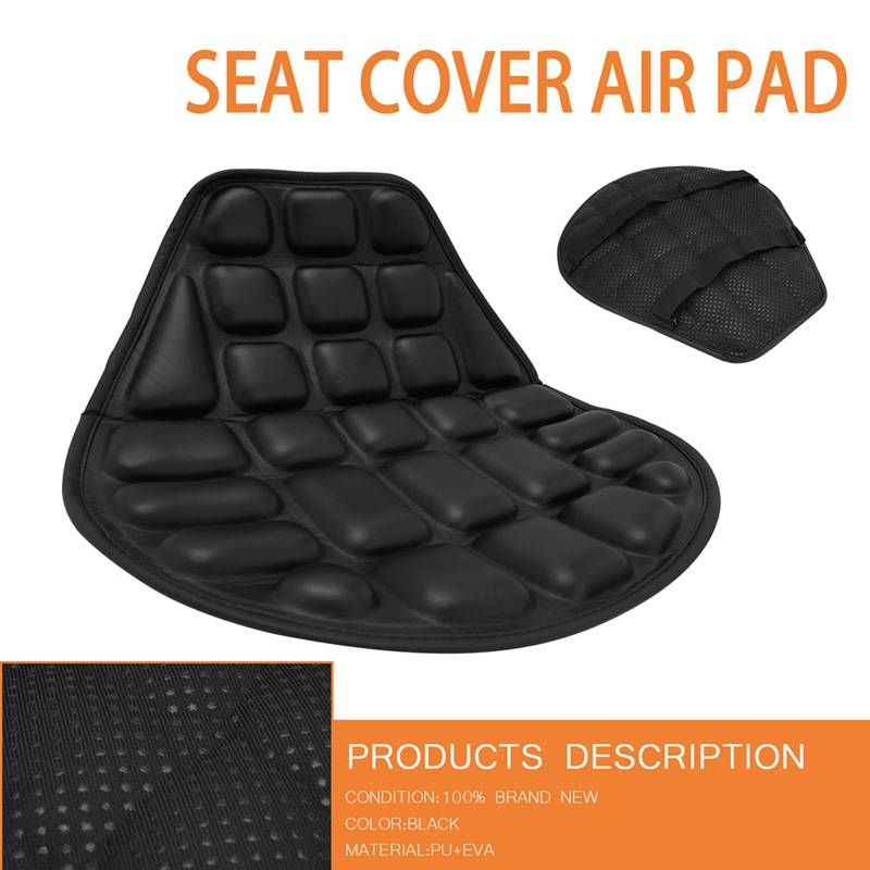 Universal Motorcycle Seat Air Cushion Pad - Comfort Upgrade For Off-Road & Adventure Bikes, Non-Slip & Breathable Design, Fits Most Models_voghion.com