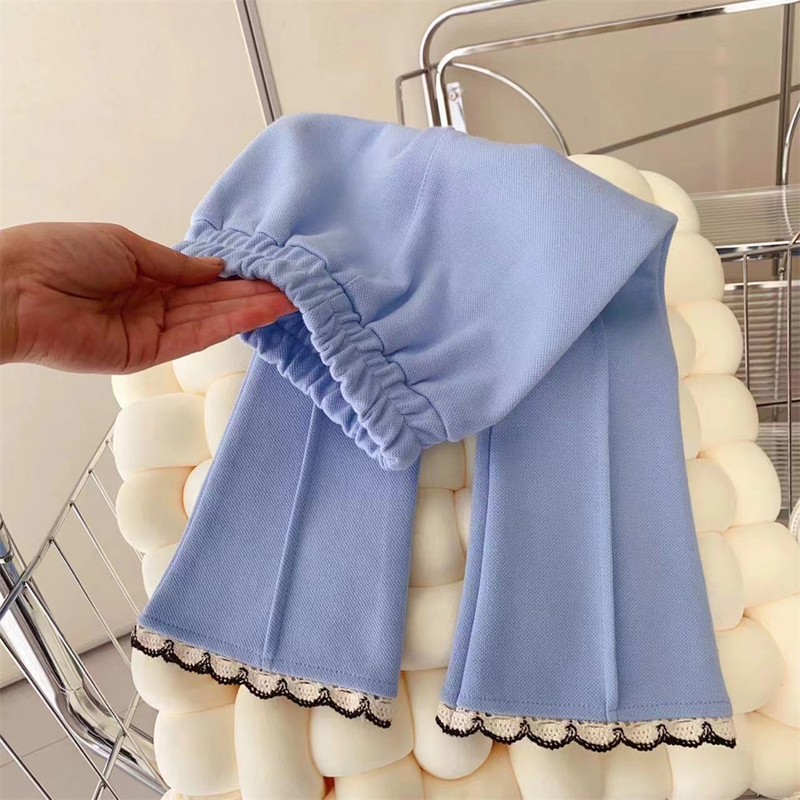 Hosen für Mädchen, Frühling, Herbst, Damen, Schatz, duftender Wind, zweiteiliges Set, Baby, Französisch, für kleine und mittlere Schulkinder_voghion.com