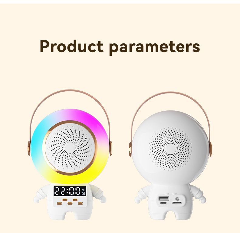 New Astronaut Bluetooth Audio Wireless Bluetooth Connection Home Outdoor Karaoke Audio Portable Portable_voghion.com